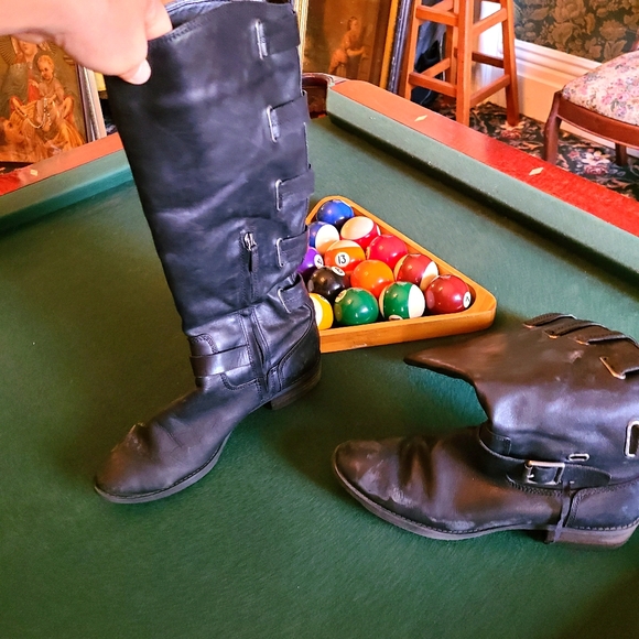 Arturo Chiang Tall Elsie leather boot - Picture 2 of 9